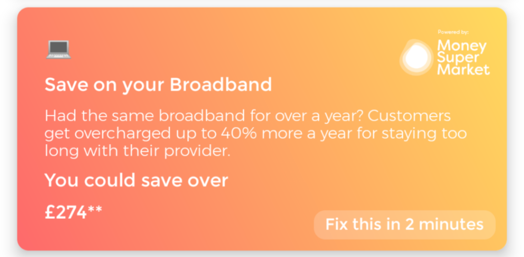 how to save money on your broadband