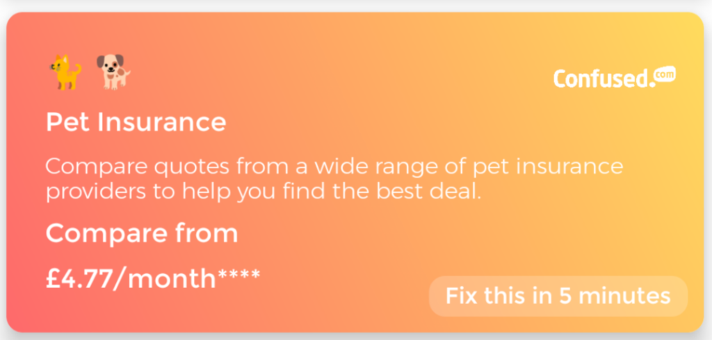 the best pet insurance deals