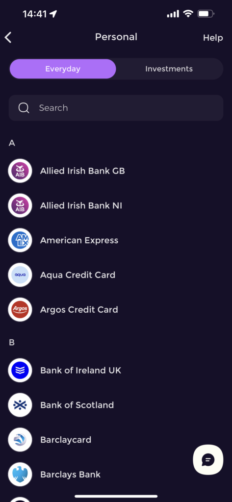 The Emma app supported Open Banking integrations in the UK.
