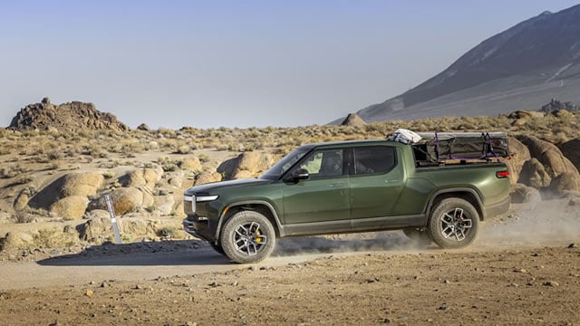 Logo for news article #1 (Where Will Rivian Stock Be in 5 Years?)