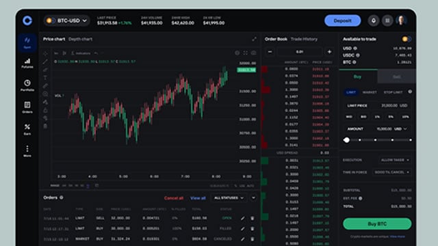 Logo for news article #2 (Why is COIN stock down today? Coinbase earnings have investors spooked)