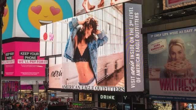 Logo for news article #0 (American Eagle responds to the controversy around its ad campaign with Sydney Sweeney: 'Great jeans look good on everyone')
