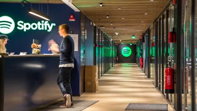 Logo for news article #1 (Spotify's Subscriber Boom Can't Hide Ad Woes: Analyst)