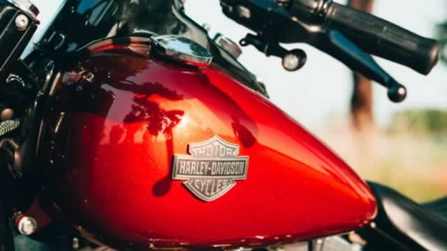 Logo for news article #2 (Motorcycle sales keep falling, but Harley's stock is soaring. Here's why.)