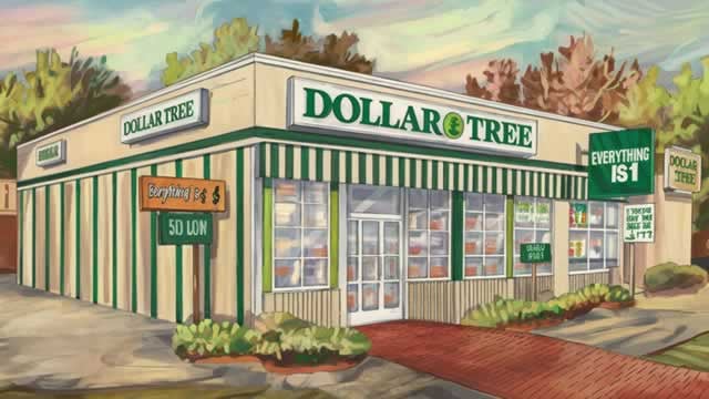 Logo for news article #1 (Dollar Tree Stock Extends Slide on Jefferies Downgrade)