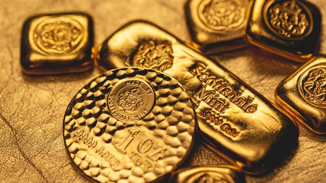 Logo for news article #0 (Gold Just Hit $4,000. Mining Stocks Look Like the Best Way to Play It.)