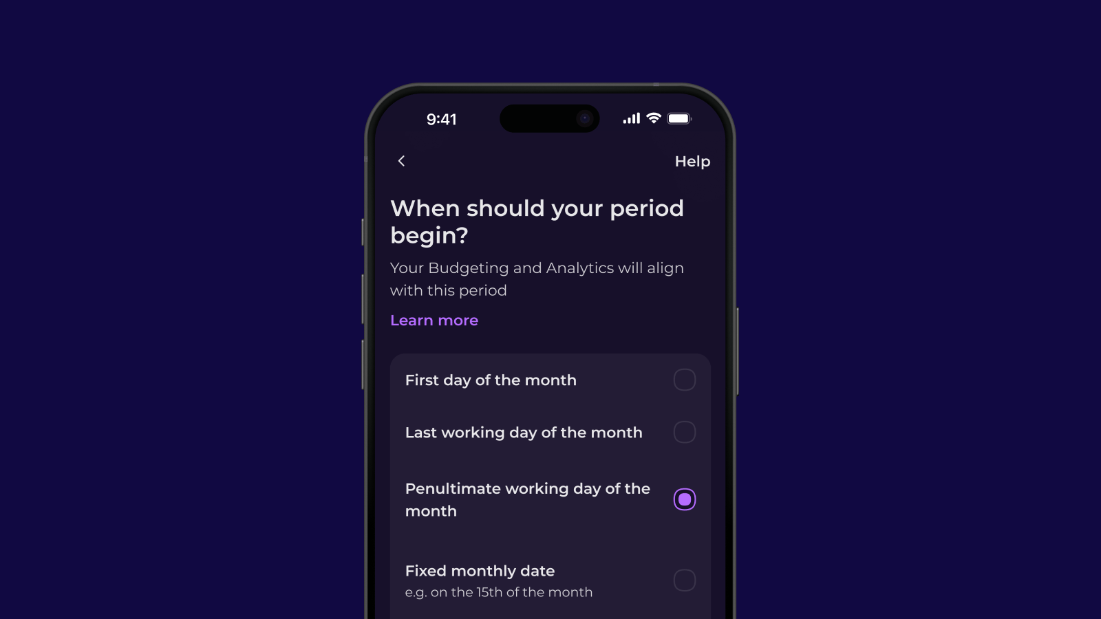 Custom Budgeting Periods That Match Your Payday | Emma Budgeting App