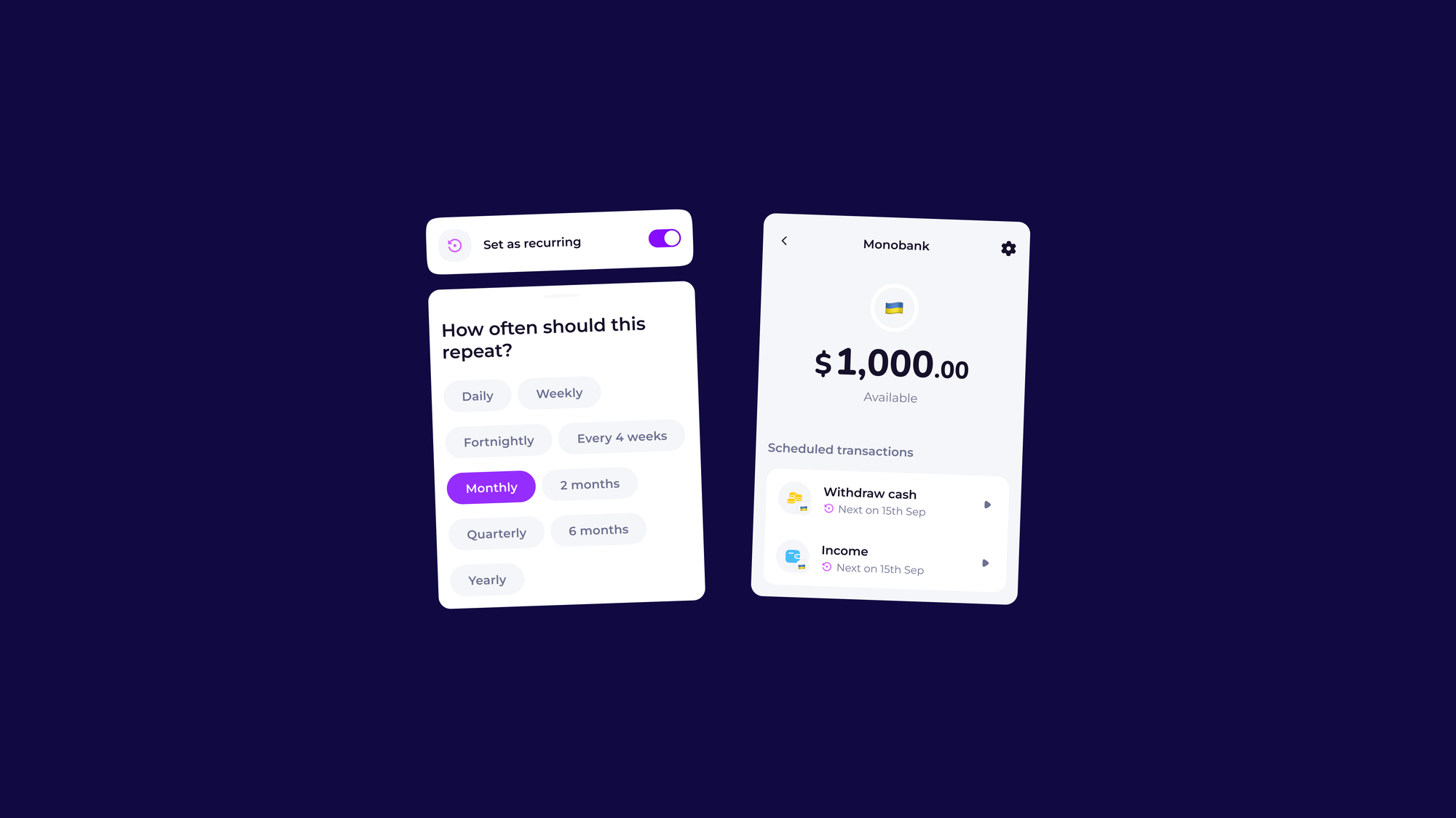 Emma Budget App - Automate Recurring Offline Transactions