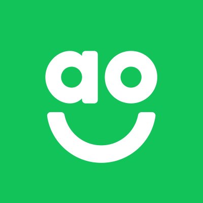 Logo for cashback partner (AO.com)