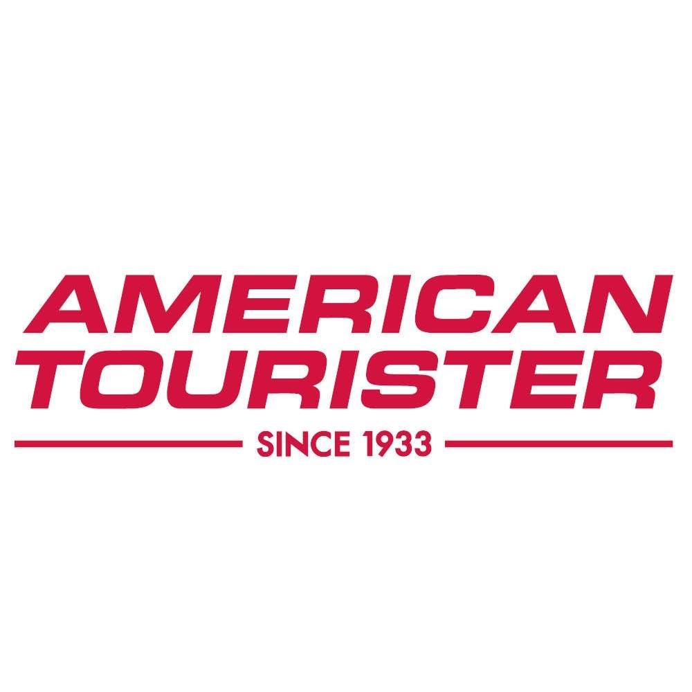 Logo for cashback partner (American Tourister)