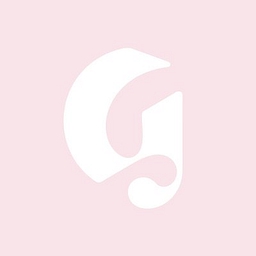 Logo for cashback partner (Glossier)